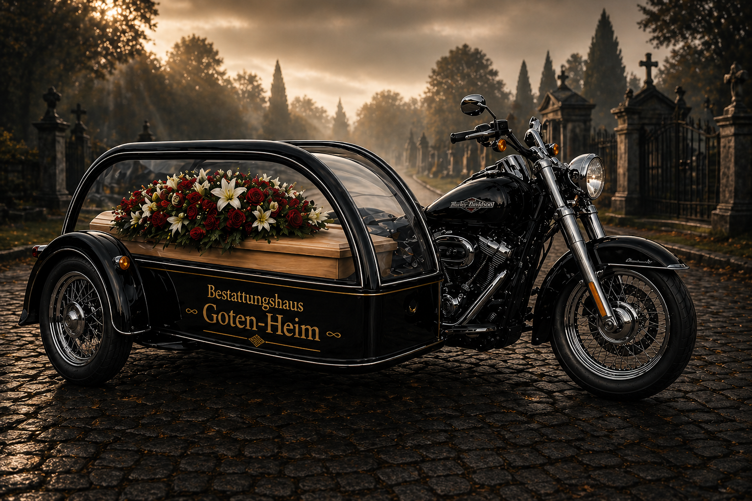 Motorradbestattung